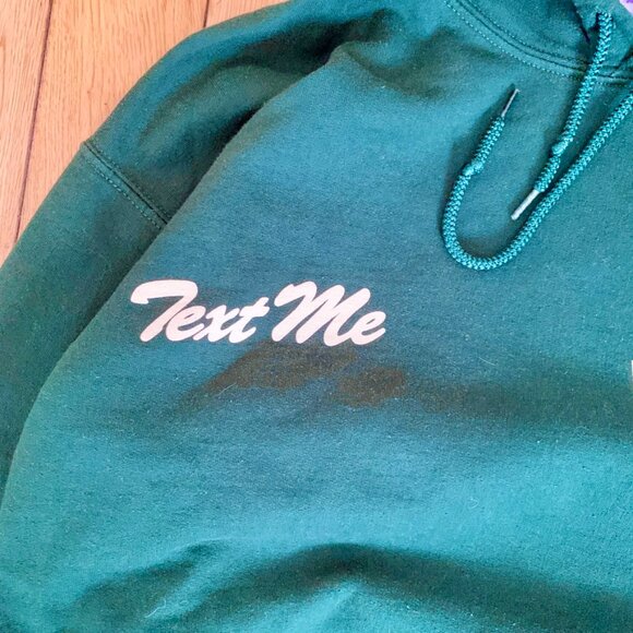 LONELY GHOST Green Hoodie - Picture 3 of 8